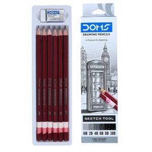 Doms sketch pencils set of 6